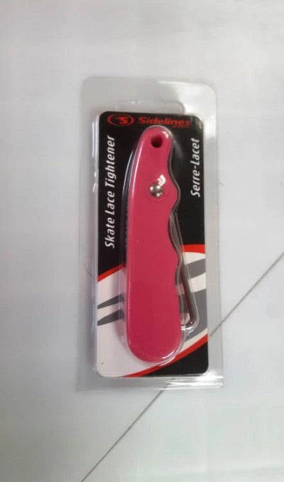 Plastic Skate Lace Tightener PINK