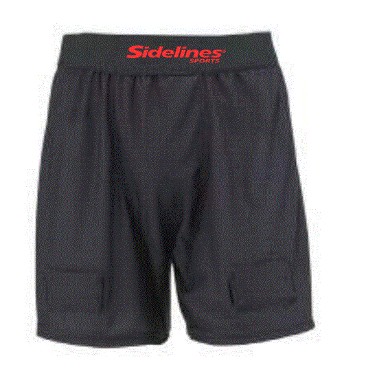 Sidelines Sports WOMENS Loose Hockey Short with Jill - BLACK