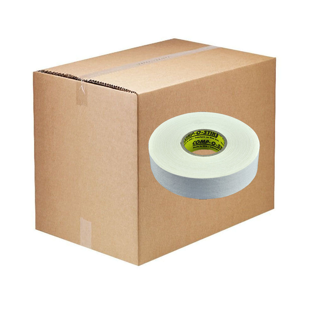 Hockey Stick Tape - White (Box of 60 Rolls)