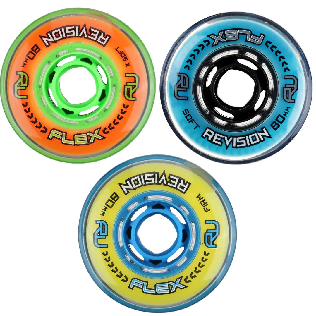 REVISION FLEX INDOOR ROLLER HOCKEY WHEELS
