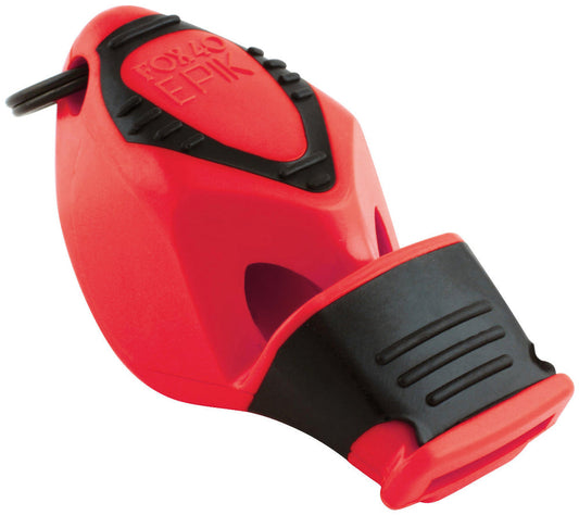 Fox 40 Epik CMG Safety Whistle and Strap Red