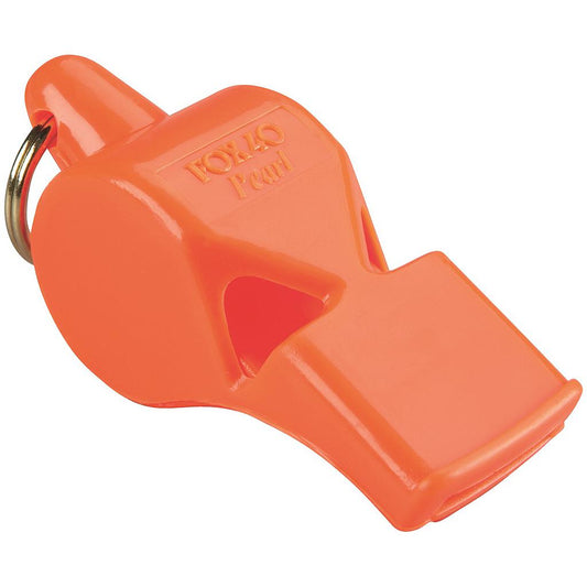 Fox 40 Pearl Safety Whistle and Strap Orange