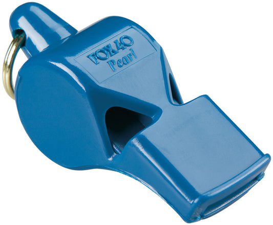 Fox 40 Pearl Safety Whistle and Strap Blue