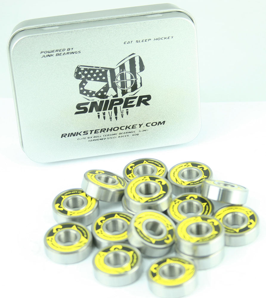 Rinkster SNIPER Elite 6ix Ball Ceramic (6Si3N4) Skate Bearings