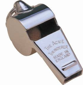 ACME THUNDERER METAL WHISTLES 60.5