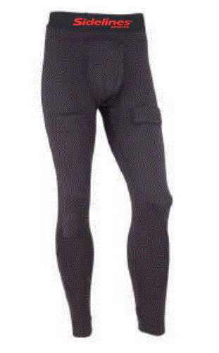WOMENS Compression Hockey Pant with Jill - BLACK